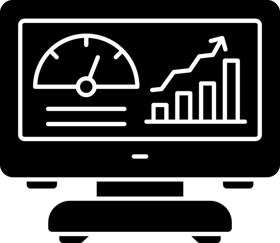 kpi bijhouden vector icoon ontwerp