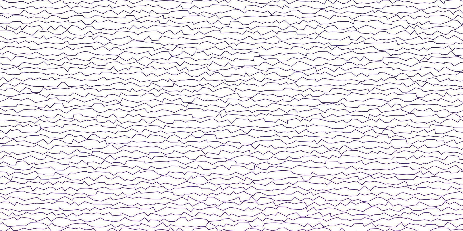 donkerpaarse, roze vectorachtergrond met gebogen lijnen. vector