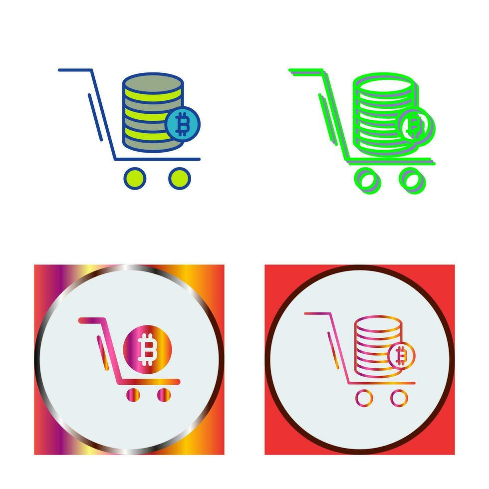 trolley vector pictogram vector