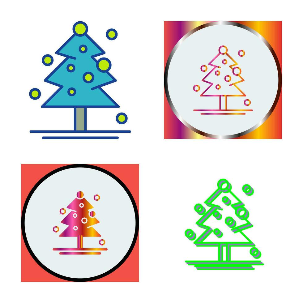 kerstboom vector pictogram