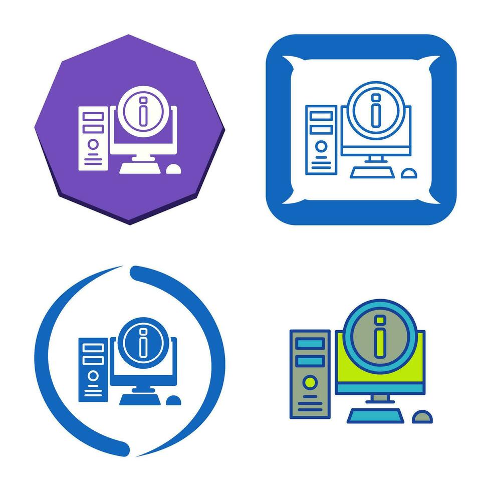 computer vector pictogram