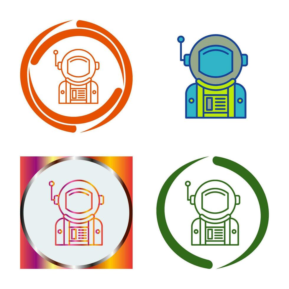 astronaut vector icoon