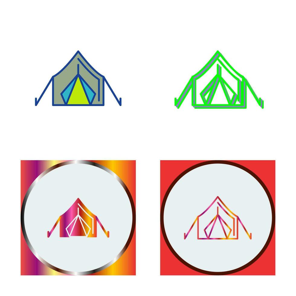 tent vector pictogram