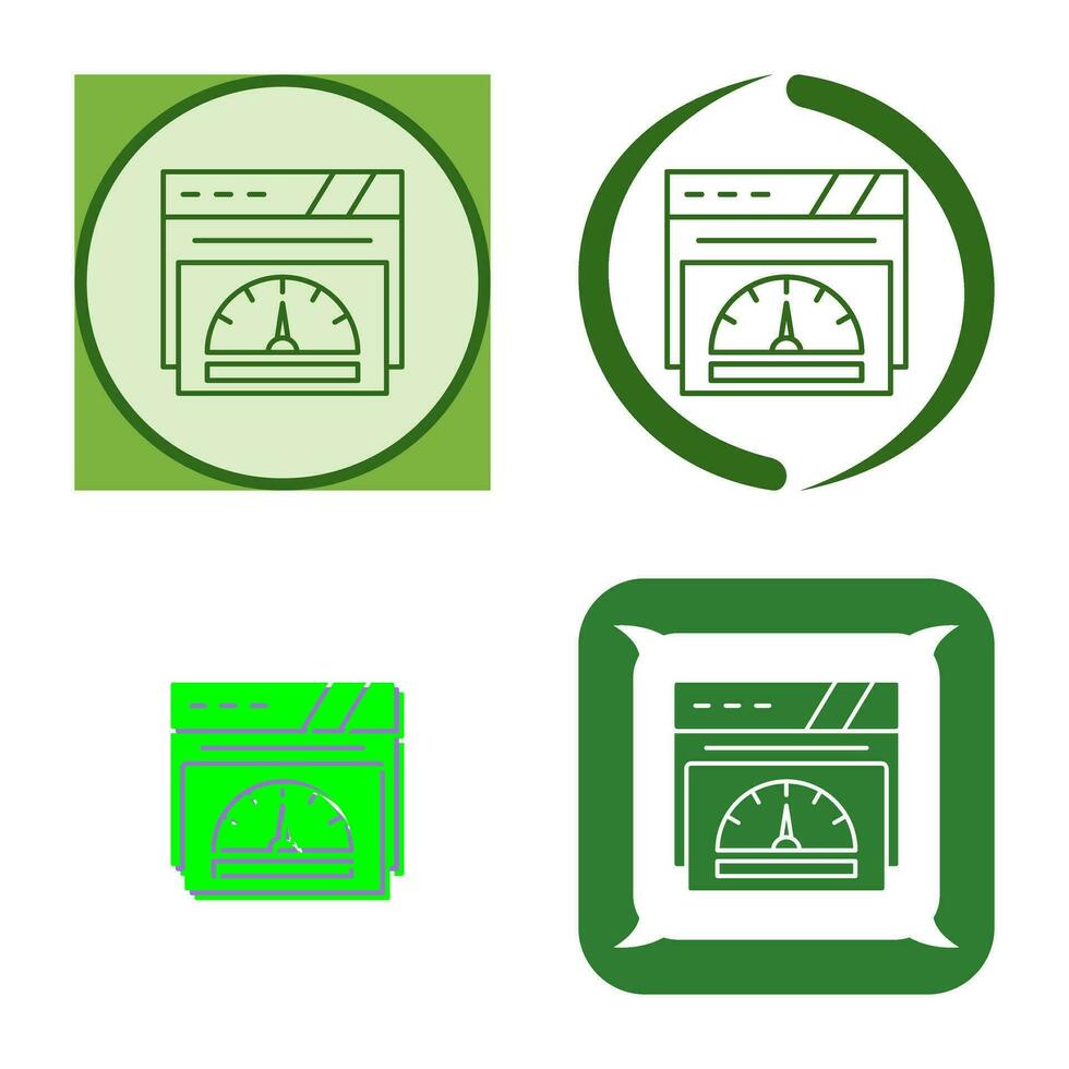 snelheidsmeter vector icoon