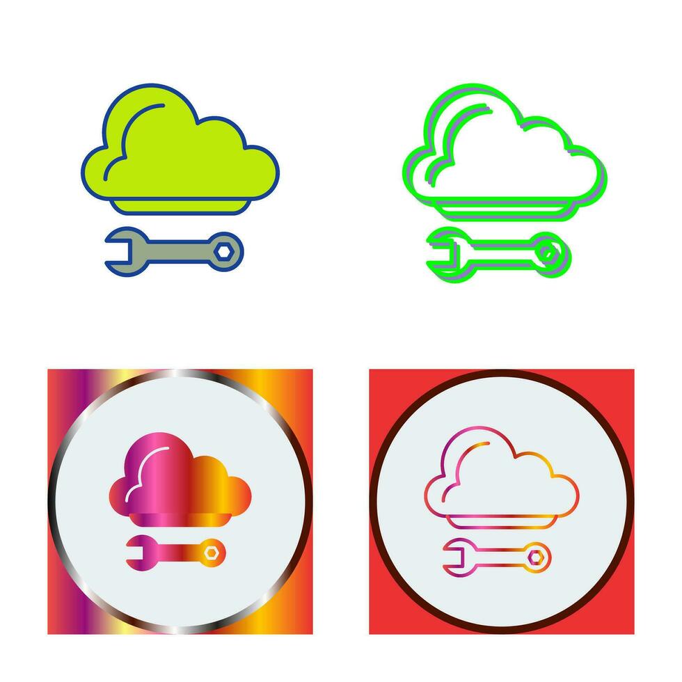 cloud computing vector icon