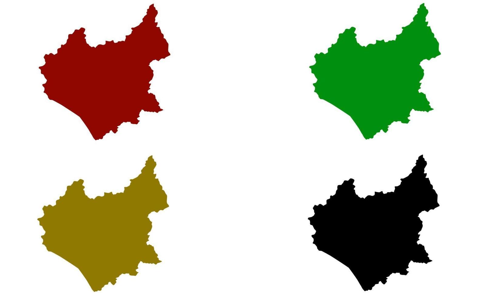 leicester stadsplattegrond silhouet in verenigd koninkrijk vector