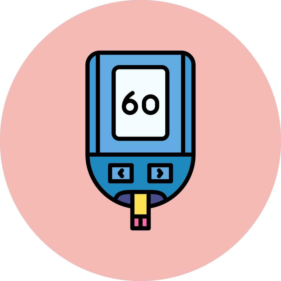 glucometer vector icoon