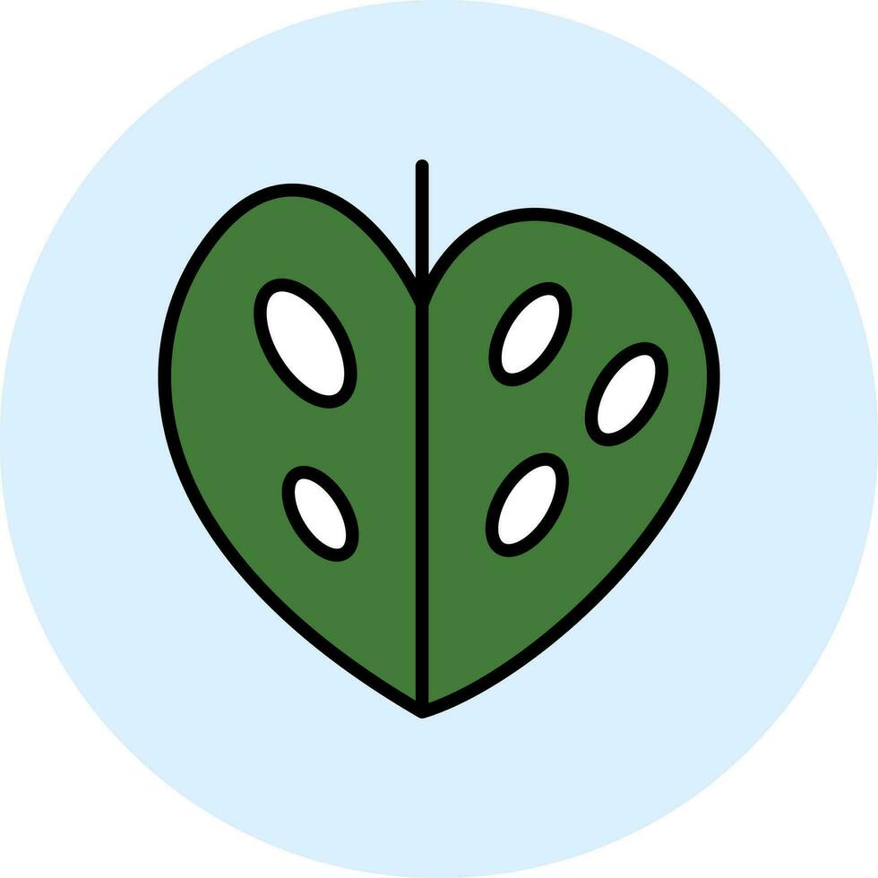 monstera vector icoon