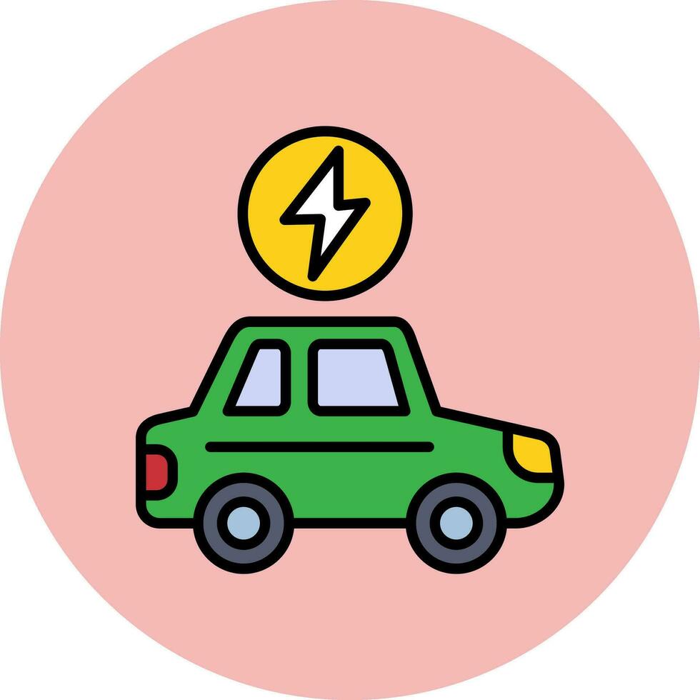 elektrische auto vector icon