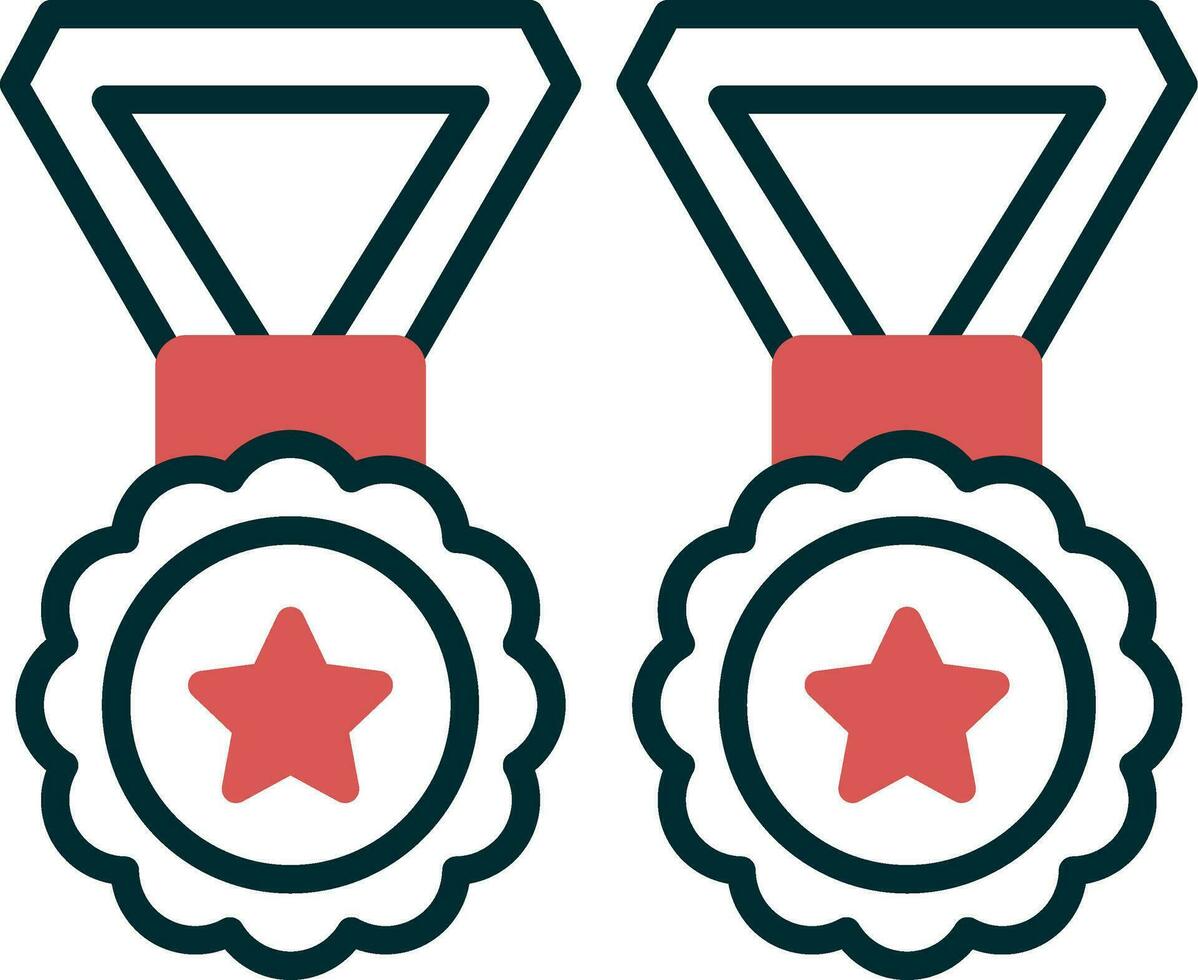 medailles vector icon