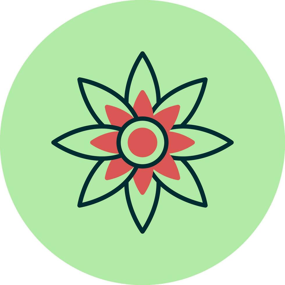 lotusbloem vector icon