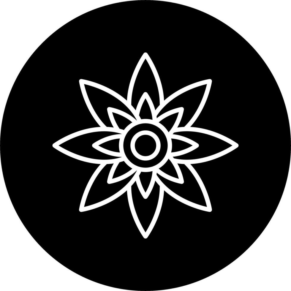 lotusbloem vector icon