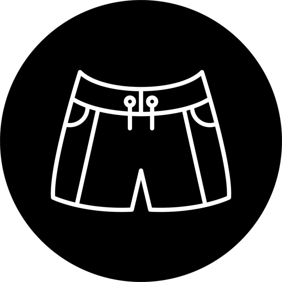 korte broek vector pictogram