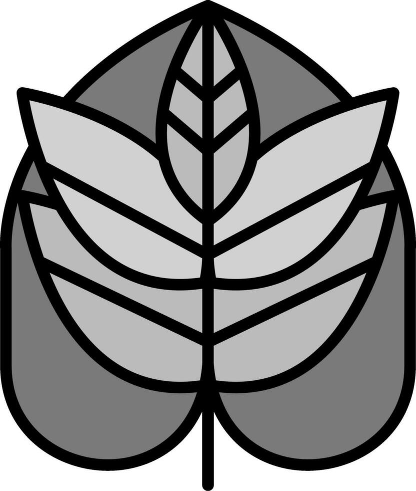 monstera vector icoon