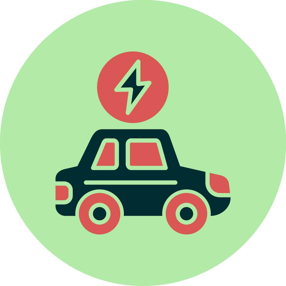 elektrische auto vector icon