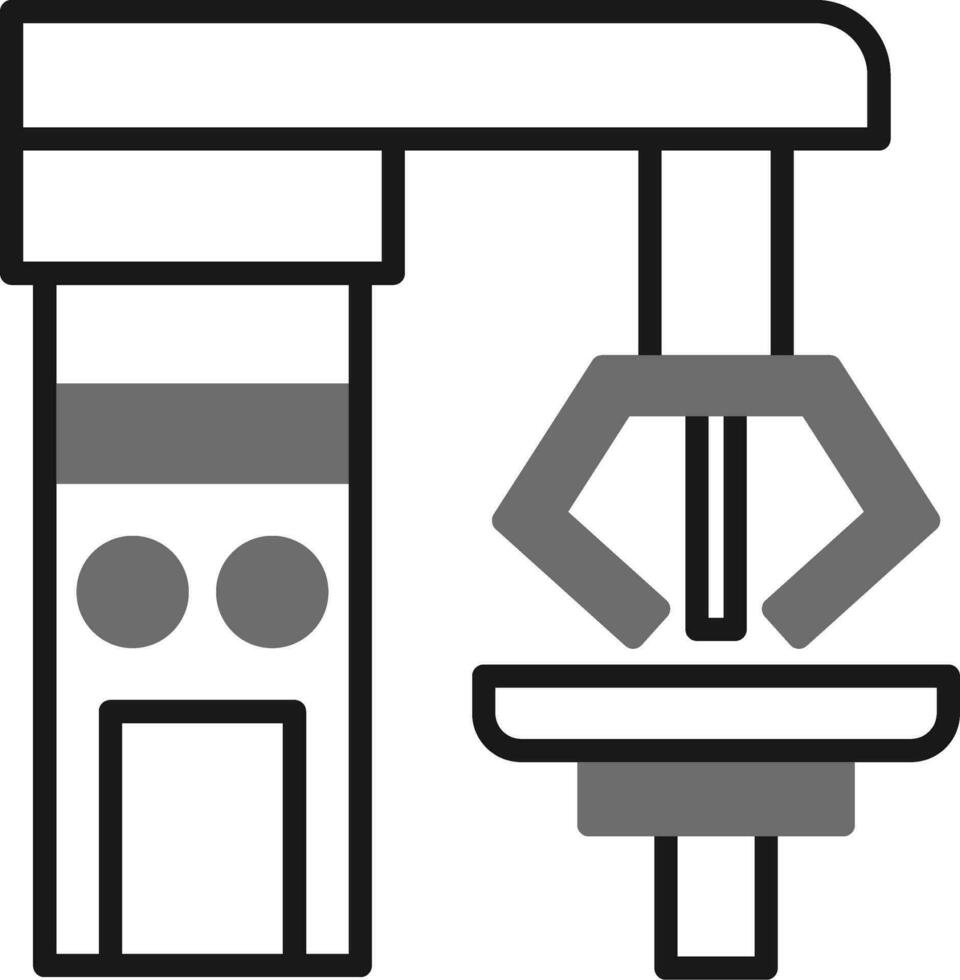 robot chirurgie vector icoon