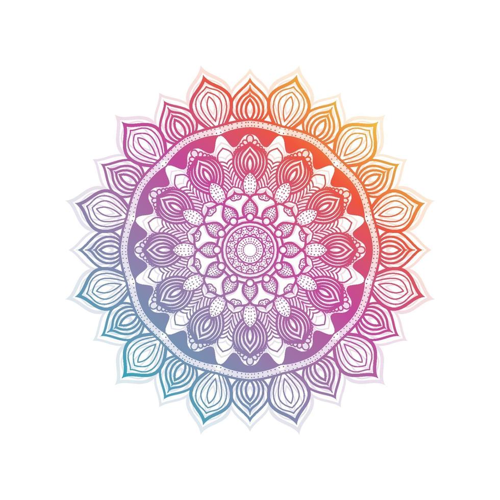 bloem mandala vector illustratie afbeelding