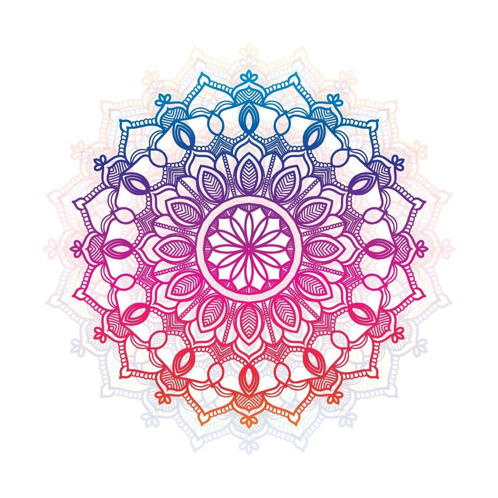 bloem mandala vector illustratie afbeelding