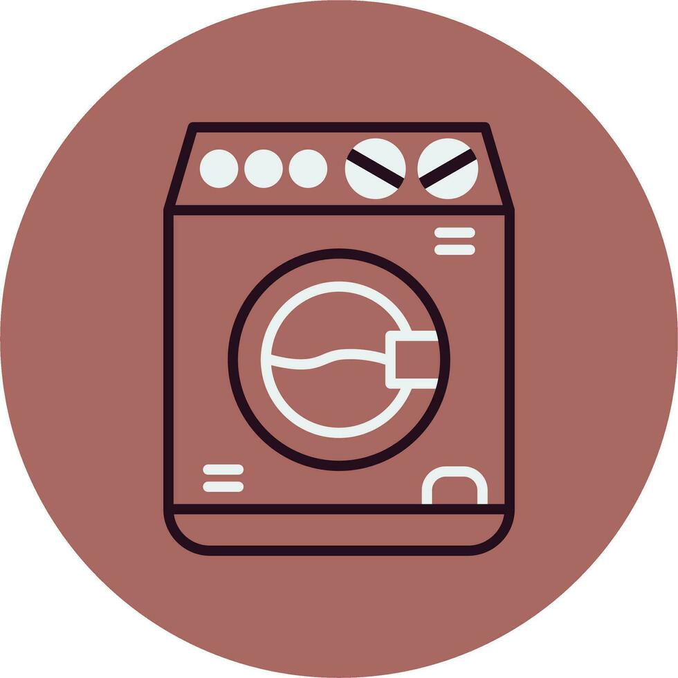 wasmachine vector pictogram