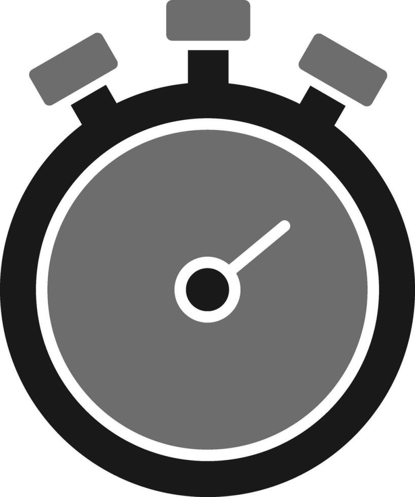 stopwatch vector pictogram