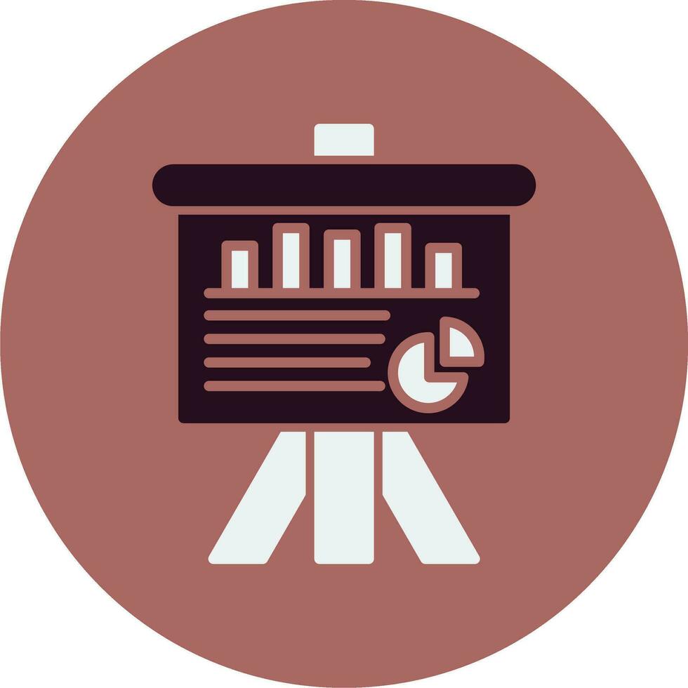 presentatie vector pictogram