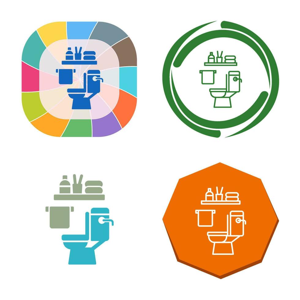 toilet vector pictogram