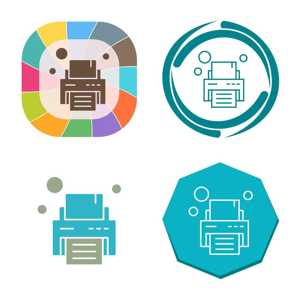 printer vector pictogram