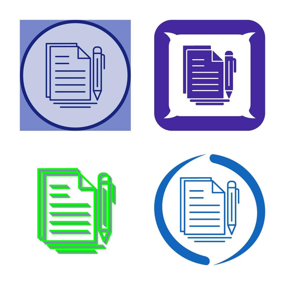 document vector pictogram