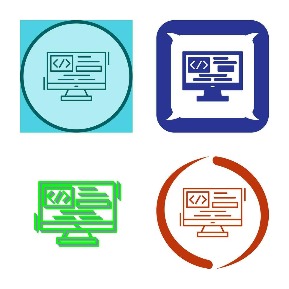 codering vector pictogram