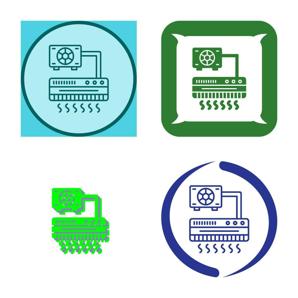 airconditioner vector pictogram