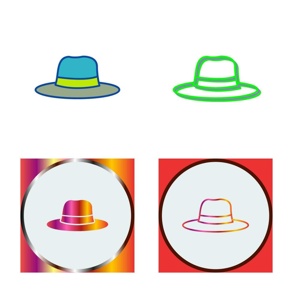 vrouwen hoed vector icoon