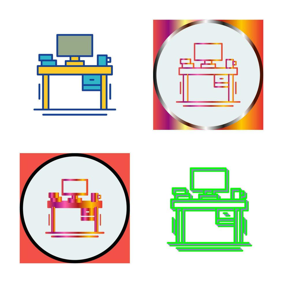 bureau vector pictogram