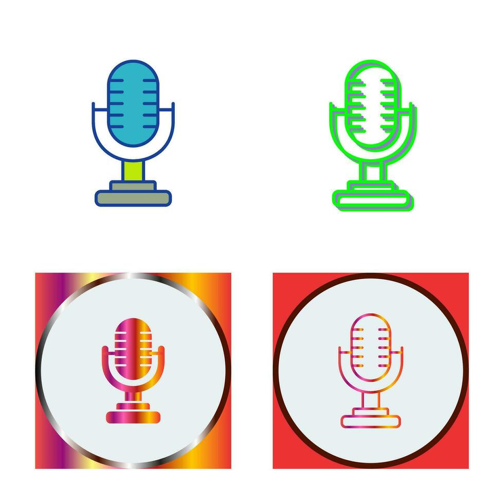 microfoon vector pictogram