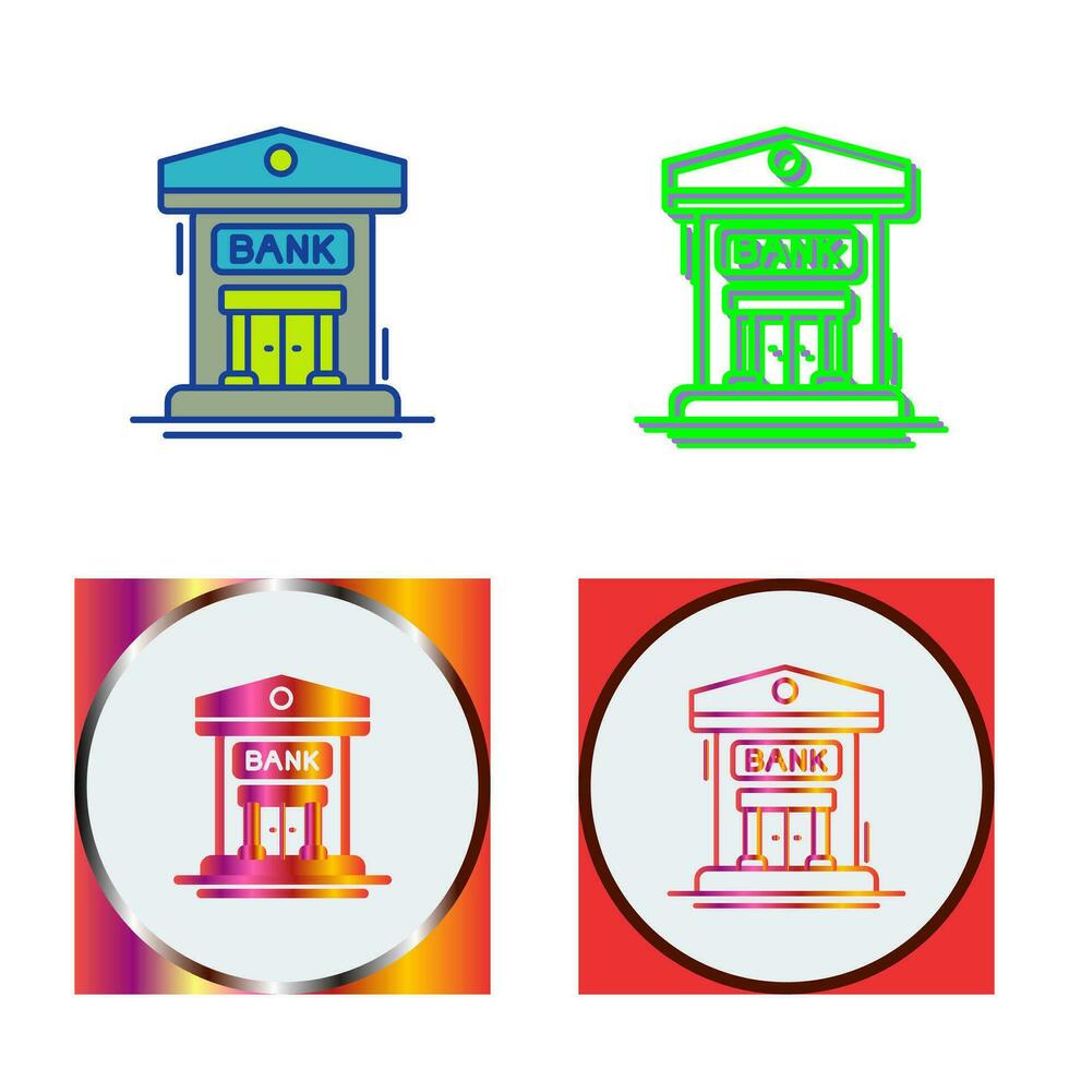 bank vector pictogram