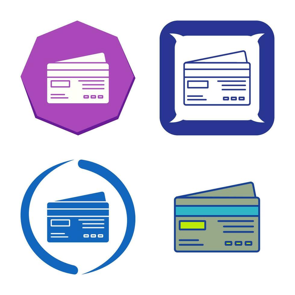 creditcard vector pictogram