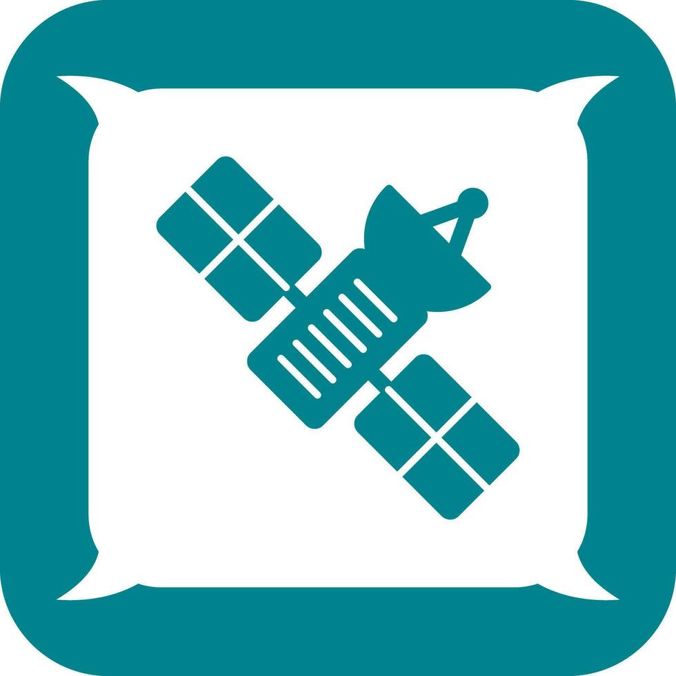 satelliet vector pictogram