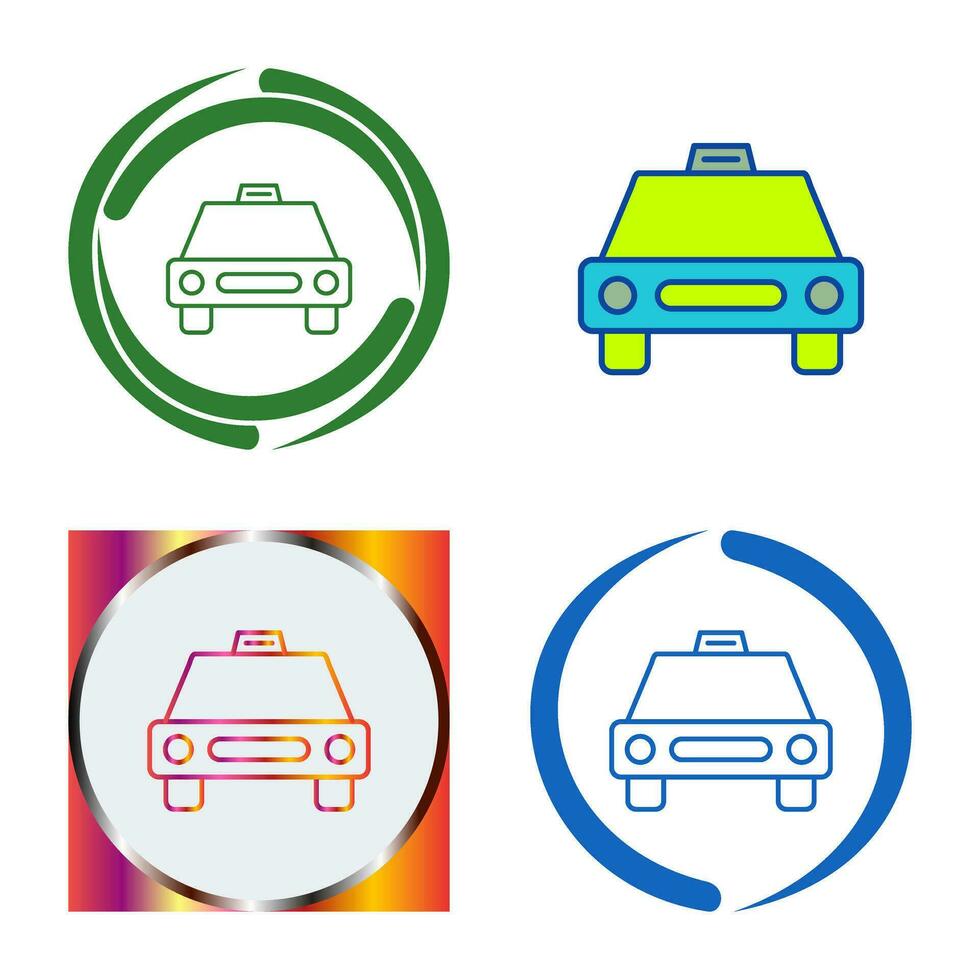 taxi vector icoon