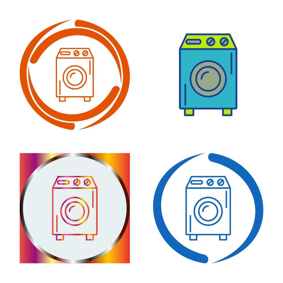 wasmachine vector pictogram