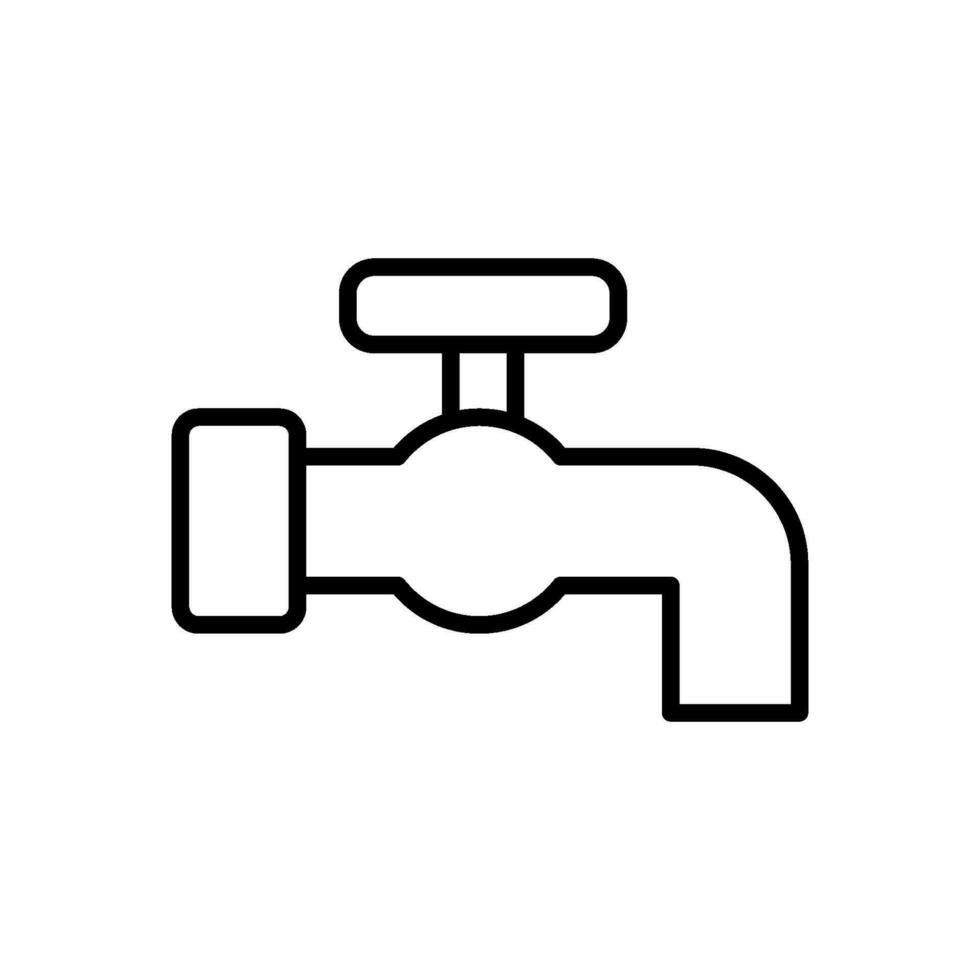 water kraan icoon vector ontwerp Sjablonen