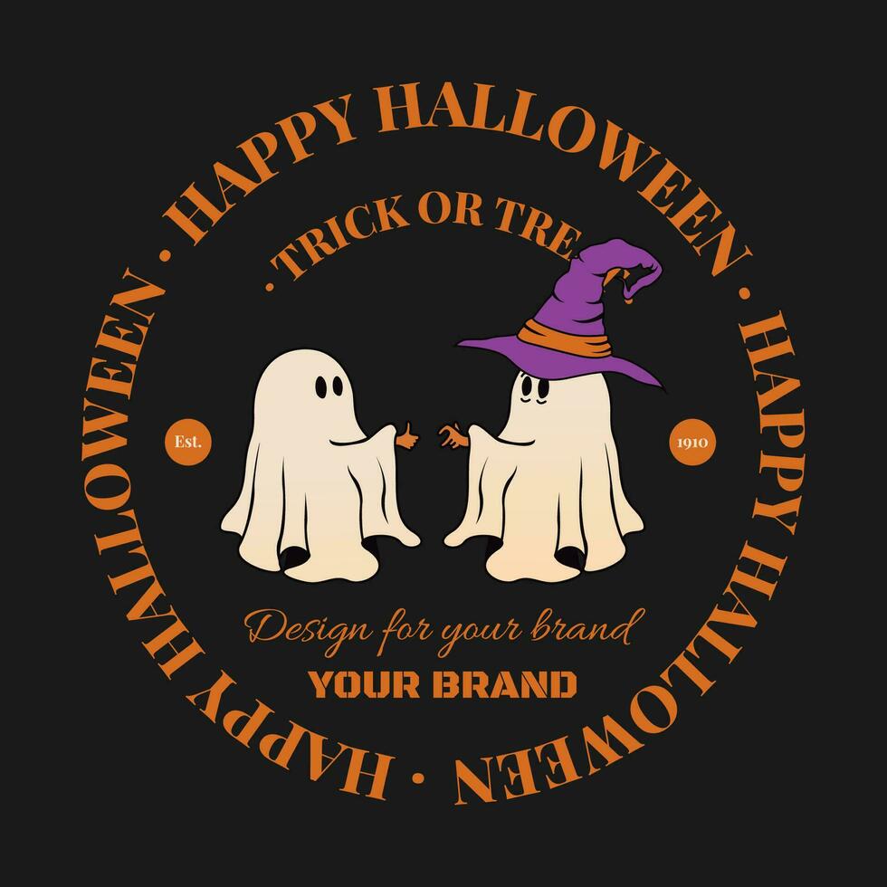 halloween vector ontwerp voor creatief kleding, voor streetwear en stedelijk stijl t-shirts