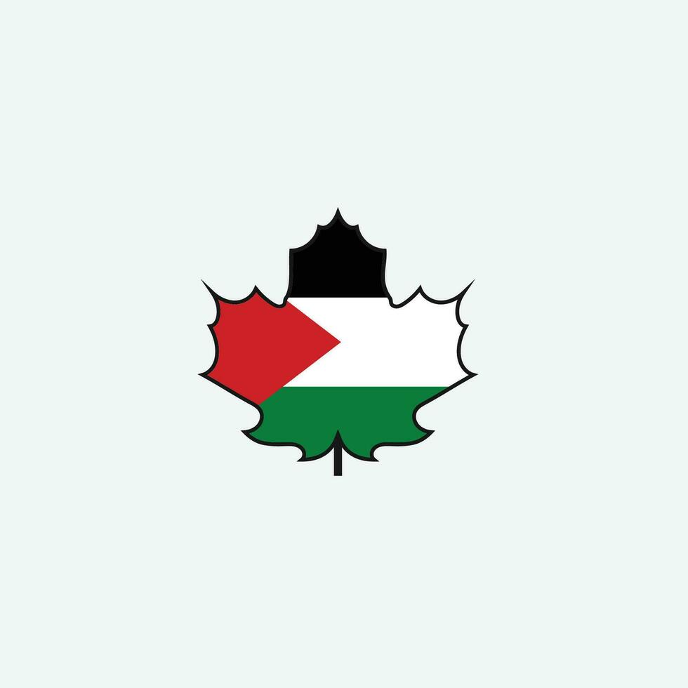 Palestina vlag icoon vector