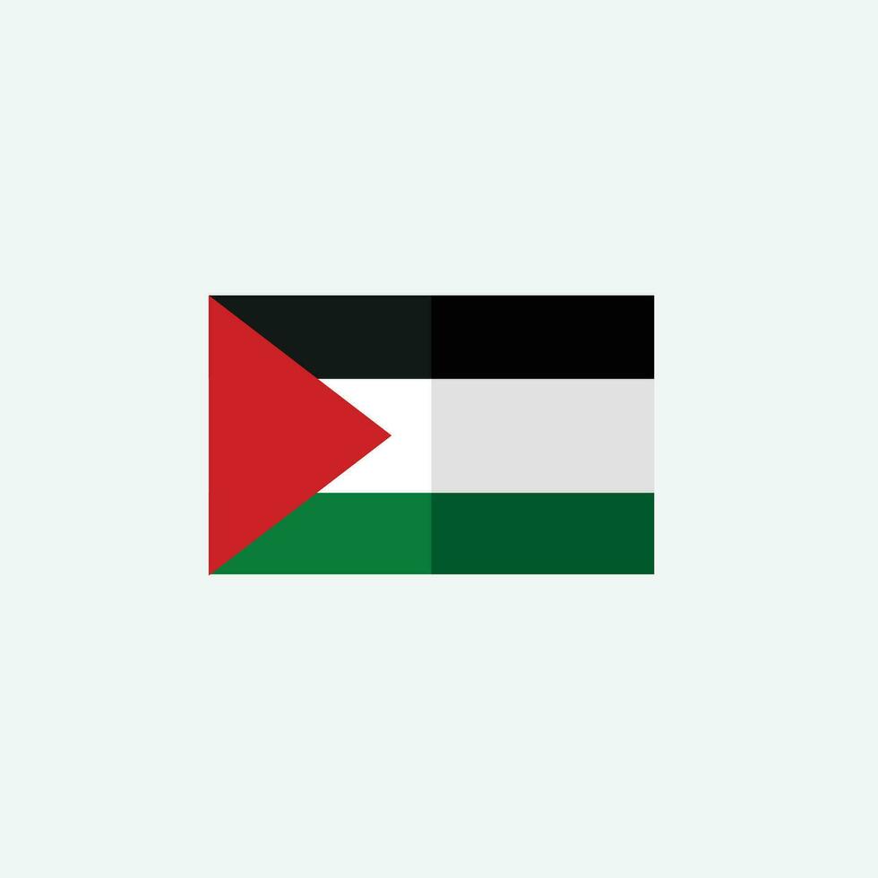 Palestina vlag icoon vector
