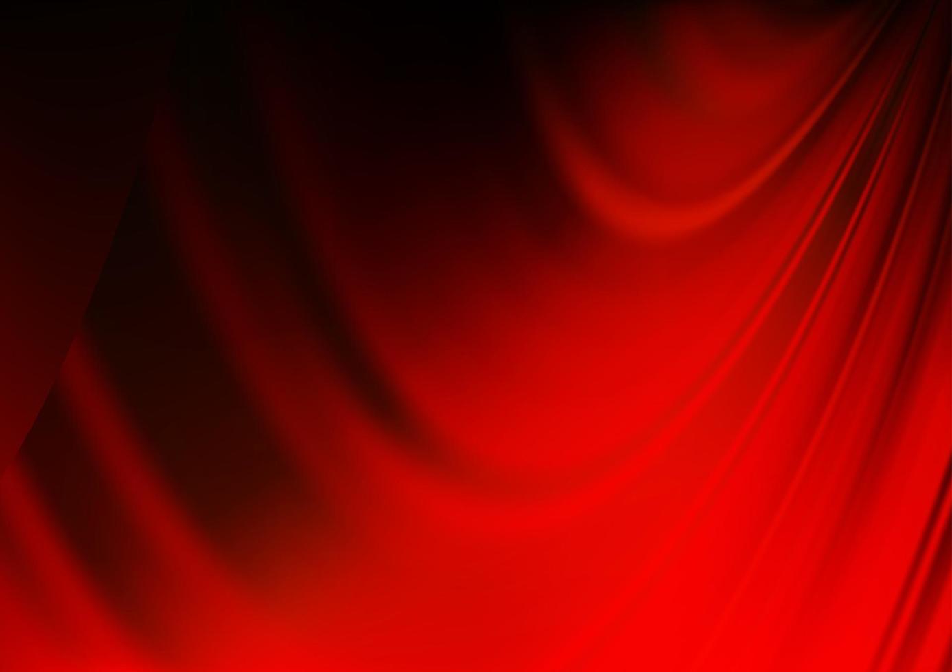donkergroene, rode vector glanzende abstracte achtergrond.
