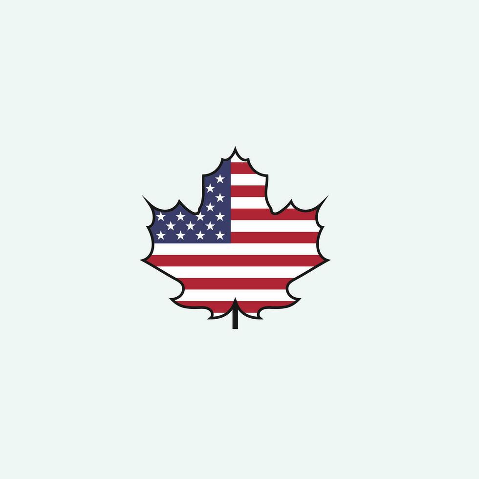 Amerika vlag icoon vector