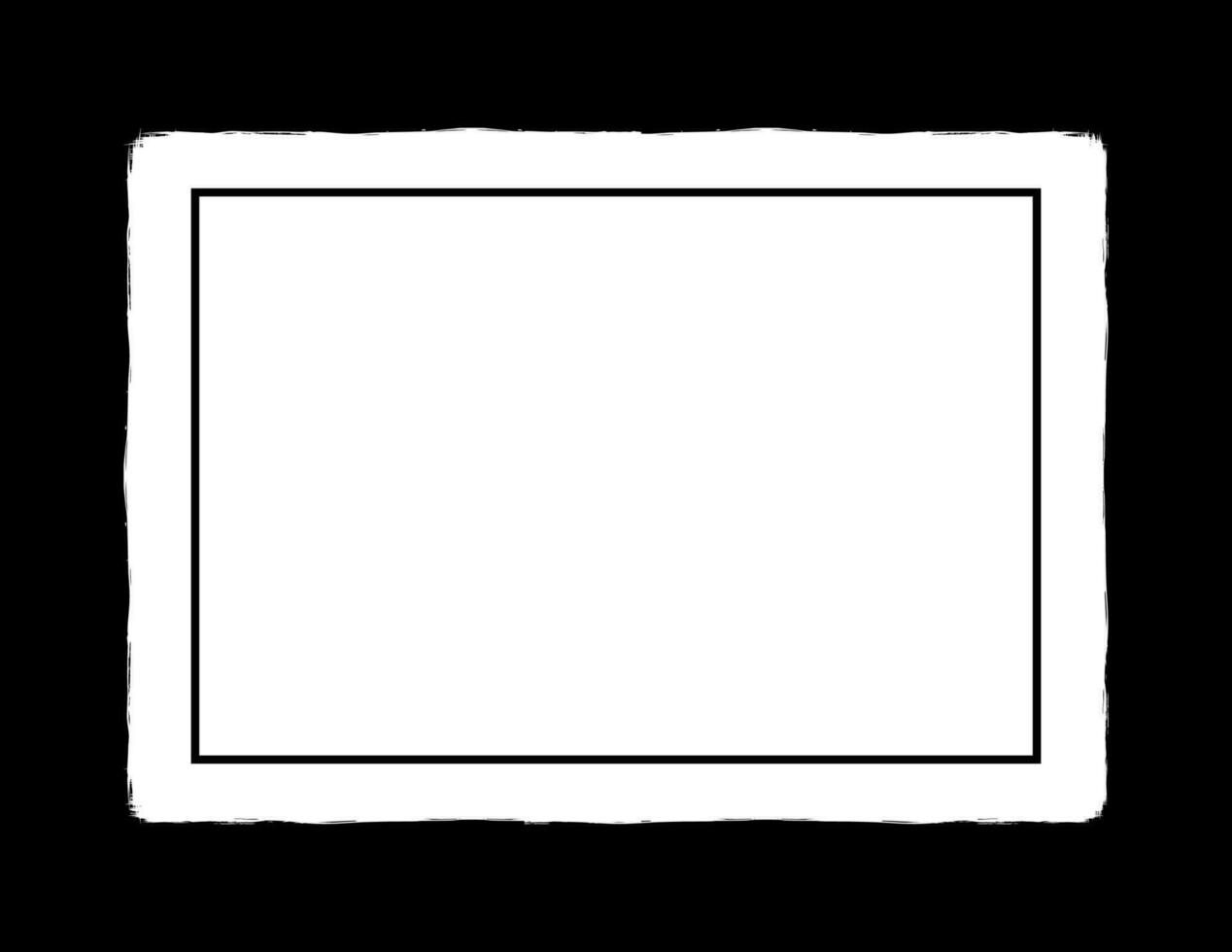 artistiek blanco ruimte met silhouet van de borstel beroerte of verf borstel, kan gebruik voor kader werk, advertentie, citaat, tekst, titel, omslag, lay-out, website, sjabloon of grafisch ontwerp element. vector