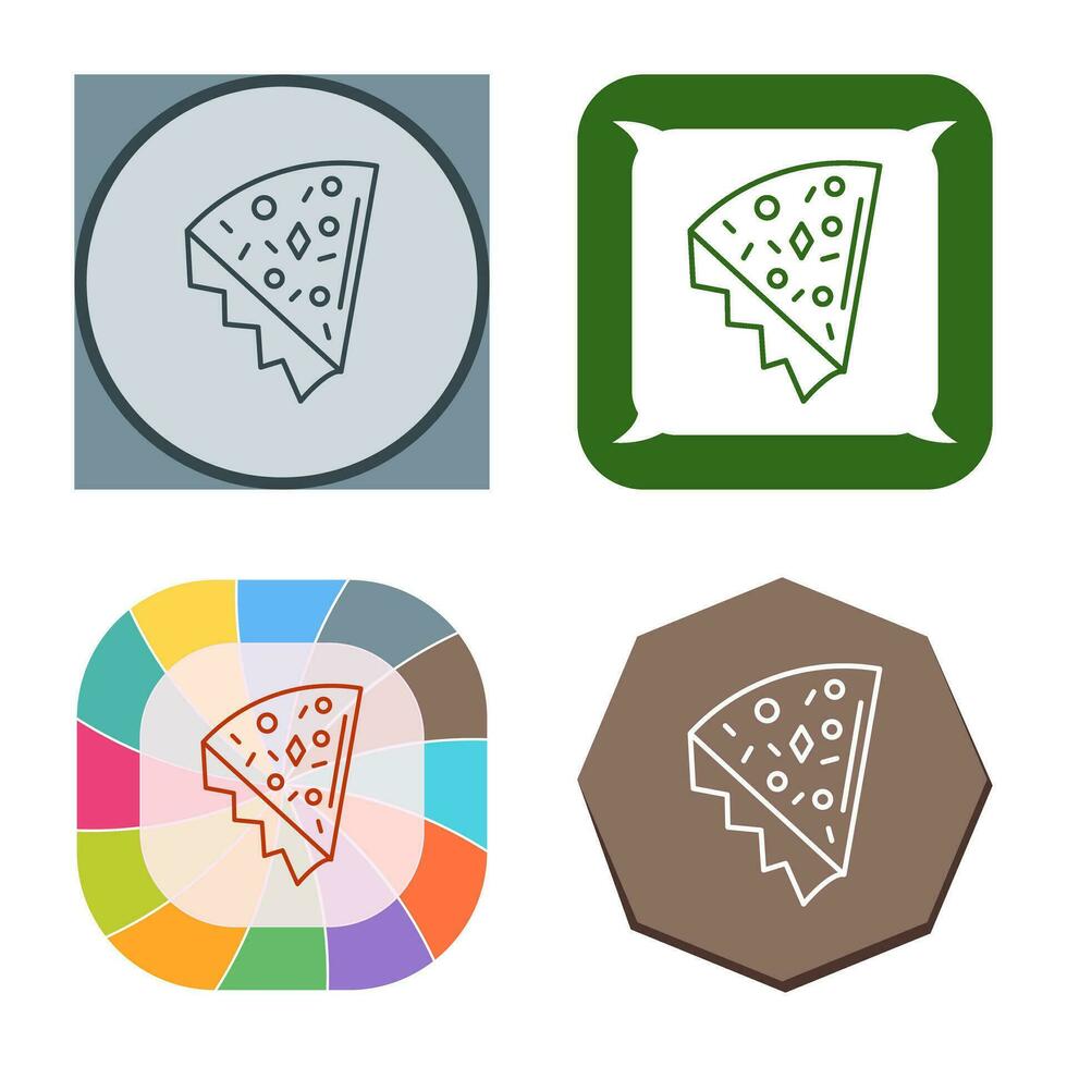 pizza plak vector icoon