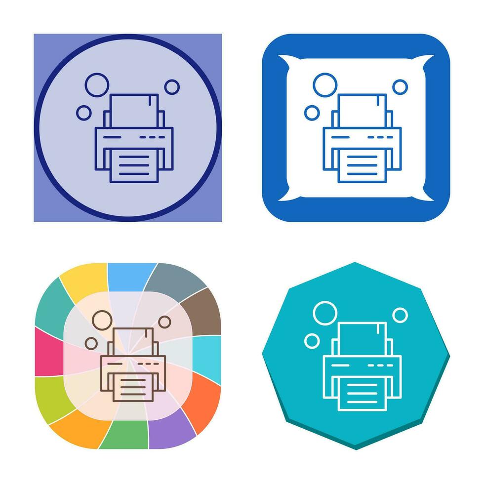 printer vector pictogram