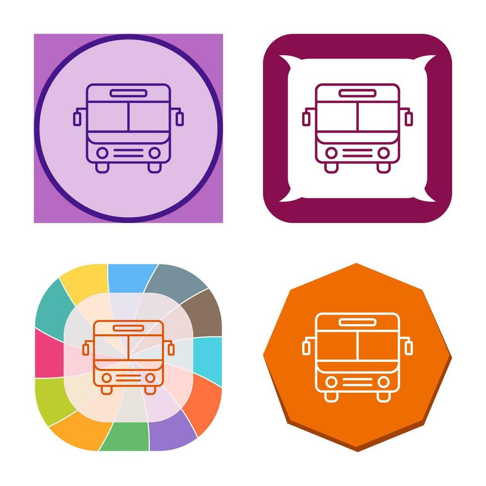 bus vector pictogram