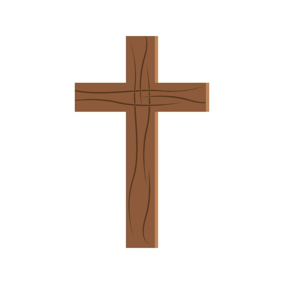 symbool van christen kruis vector