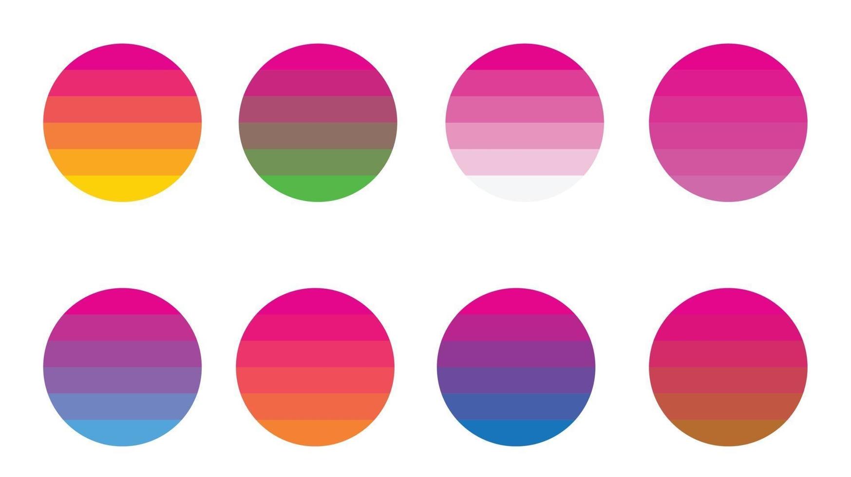 paletten kleuren achtergrond vector